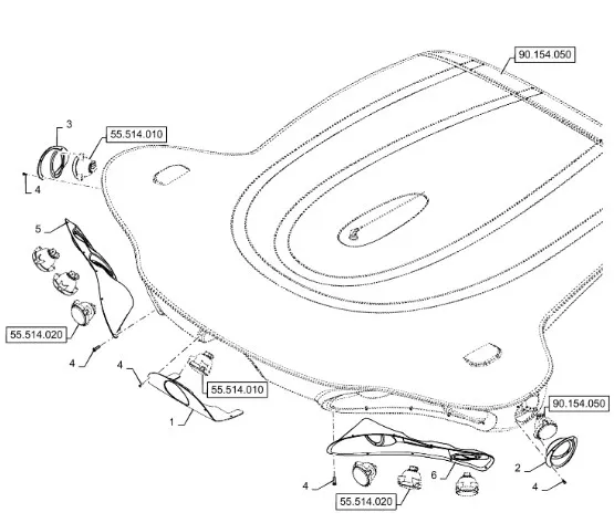 87399066 - монтажная пластина